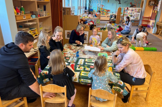 Centrování s rodiči v Rybičkách