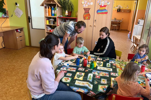 Centrování s rodiči v Motýlkách