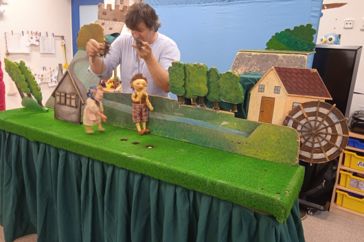 Pohádka v MŠ O chytrém Honzovi