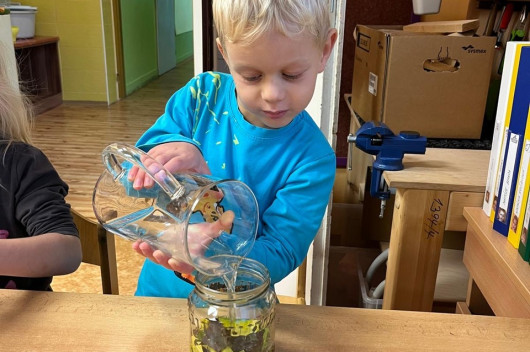 Podzim ve třídě Rybiček